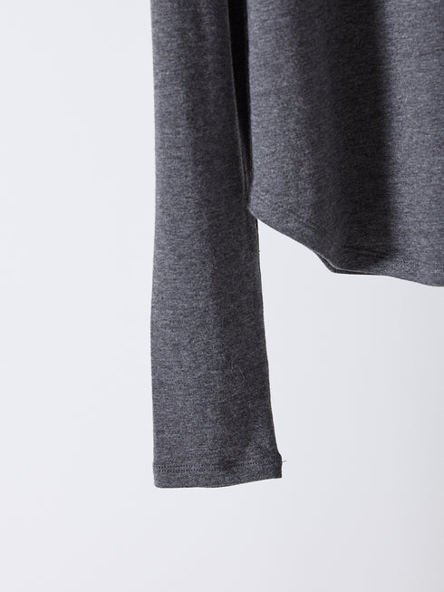 【 予約:10月上旬 】HENRY NECK LONG TEE /Y254-81110